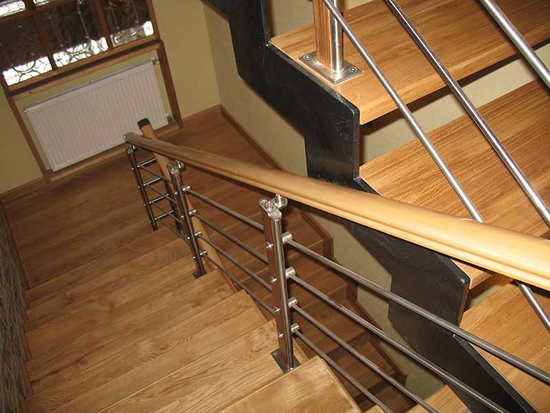 самодельные перила для лестниц фото