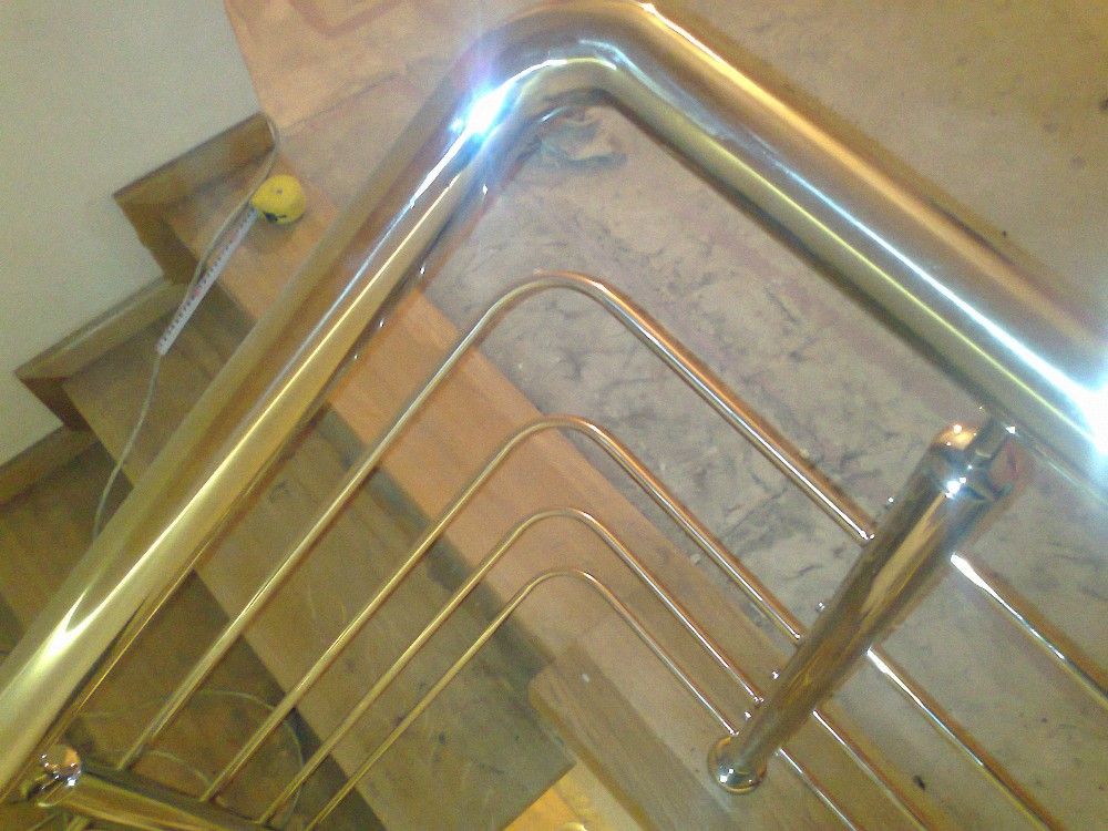 Перила с четырьмя ригелями