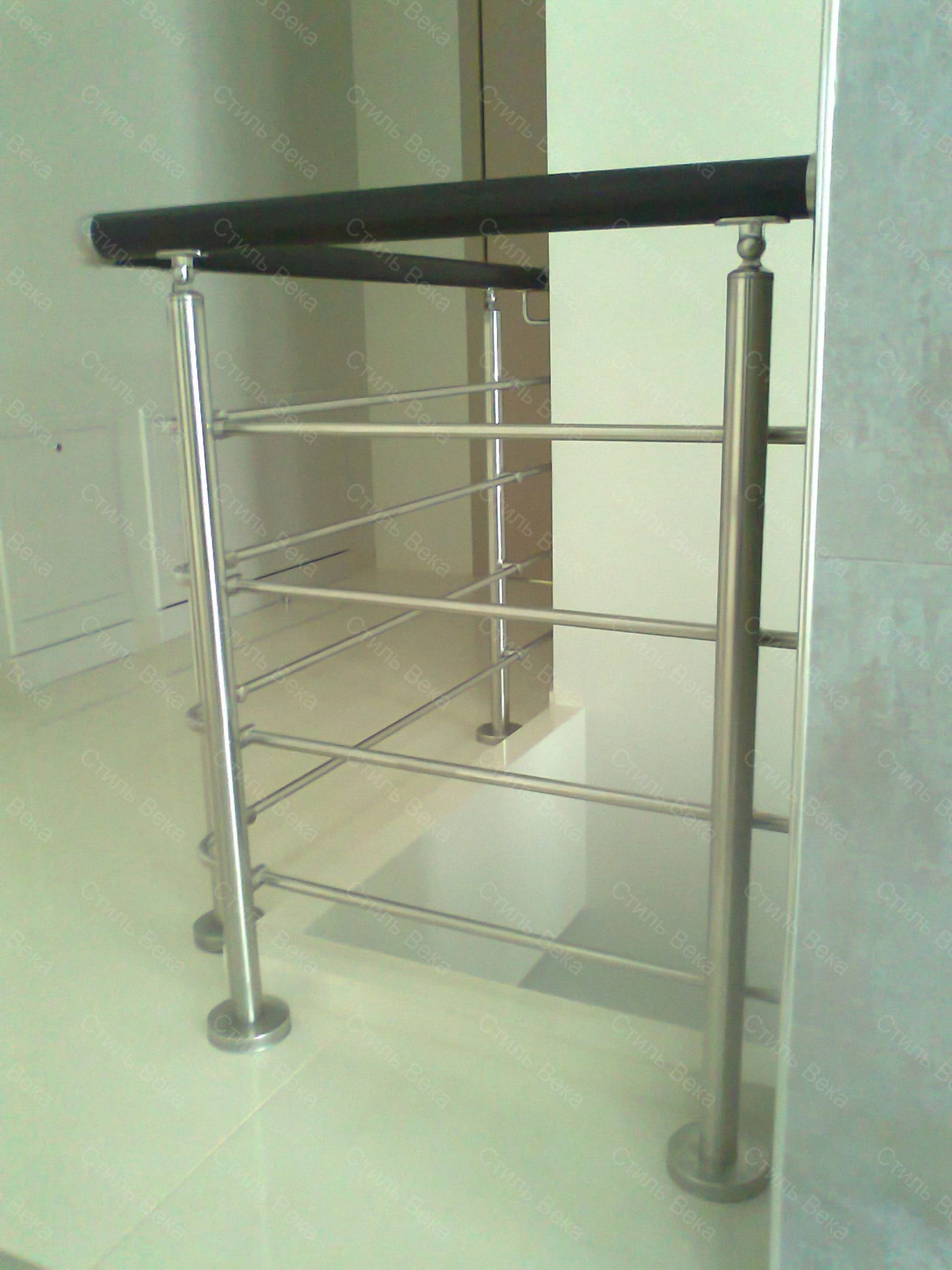 Перила с поручнем ПВХ 4 леера — изображение 2