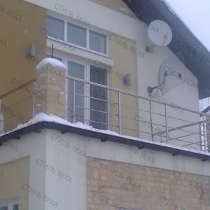 БАЛКОННЫЕ ПЕРИЛА ИЗ НЕРЖАВЕЮЩЕЙ СТАЛИ