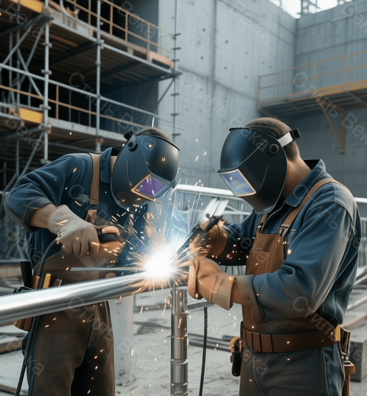 Сварка поручней из нержавейки