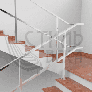 Профильное ограждение из нержавейки