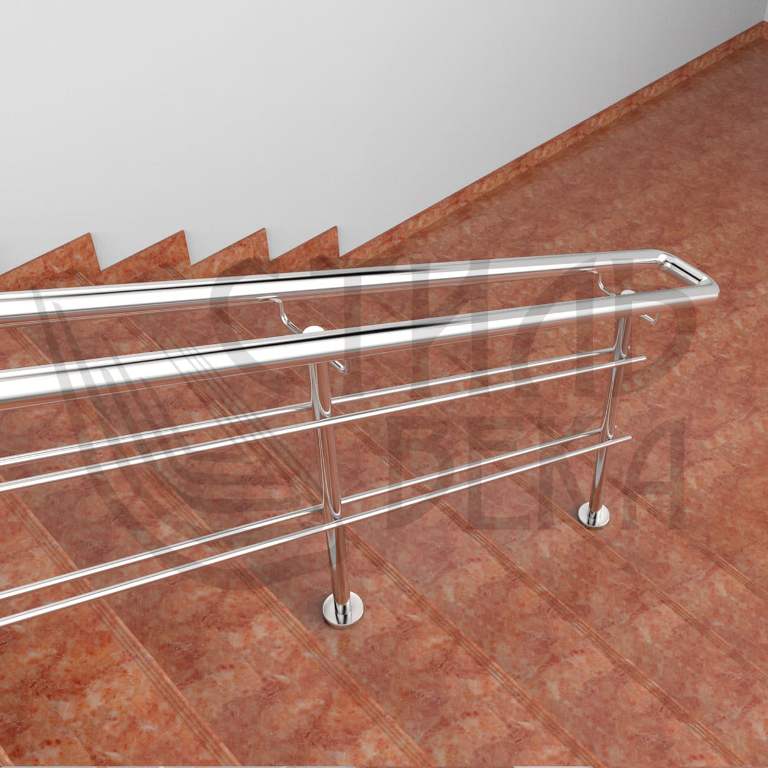 Разделитель потоков одна стойка в ступень из нержавеющей стали